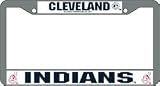 Cleveland Indians Chrome License Plate Frame