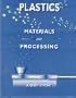 Plastics: Materials and Processing