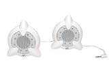 MI-SP100 -- Portable iPod /MP3/PC Stereo Speakers (White)