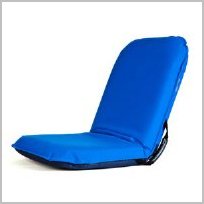 ComfortSEAT Folding Marine Deck Chair Ocean Blue