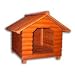Pet Supplies : Merry Pet The Log Home Wood Pet House, Medium