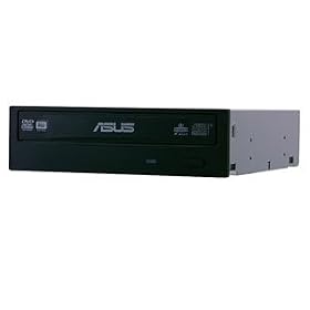 Asus 24x DVD�RW Drive DVD-RAM/�R/�RW 24x 8x 16x (DVD) 48x 32x 48x (CD) Serial ATA Internal OEM DRW-24B1ST (Black)