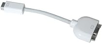 Apple mini DVI to VGA adapter for MacBook (Black&white))