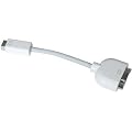 Apple mini DVI to VGA adapter for MacBook (Black&white))