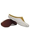 White W/wheat Pole Vault Clog