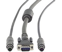 6' Cable For OmniView Soho Series PS/2 KVM Cable With Audio