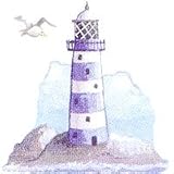 Gulf Shores - Oceans and Lighthouses - Peel & Stick - 37 Wall Stickers / Decals