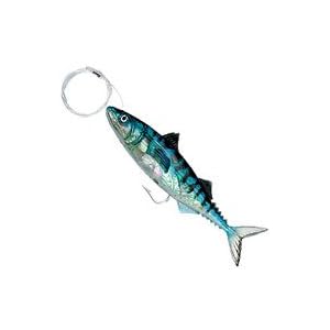 Live Mackerel 7 Rigged Blue by