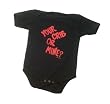 Hustler Apparel CRIB Baby Onesie in Black
