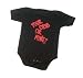 Hustler Apparel CRIB Baby Onesie in Black