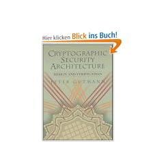 Cryptographic Security Architecture: Design and Verification