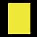 BAZIC Fluorescent Yellow 22'' X 28'' Poster Board Case Pack 25
