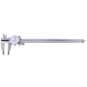 Chicago Brand 50006 12-Inch Premium Dial Caliper with Inside, Outside, Step and Depth... by Chicago