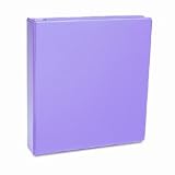 ANTIMICROBIAL PRESENTATION VIEW BINDER, 1IN CAPACITY, BERRY, 2/PK