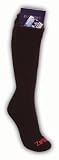 Zip It Sox Men's Black Travel Sock