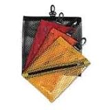Vaultz Mesh Storage Bags, Assorted Colors and Sizes, 4 Bags (VZ01211)