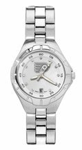 Philadelphia Flyers Woman's Bracelet Watch with Mother of Pearl Dial