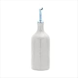 Oil Bottle in White