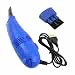 Imperial Tech: Mini Usb Vacuum Cleaner For Laptop, Pc, Blue-