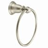 Moen YB5486BN Kingsley Towel Ring, Brushed Nickel