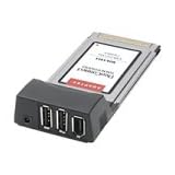 Adaptec DuoConnect for Notebooks - USB / FireWire adapter - CardBus - Firewire, Hi-Speed USB - 3 ports