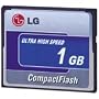 LG 1GB High speed CompactFlash Card