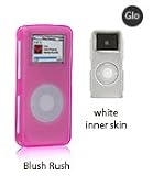 iSkin Duo for iPod Nano - 2GB / 4GB (Dual Layer Silicone Protector): Pink (OuterSkin) / White (Inner Skin)