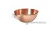 Mauviel Copper 10-Inch 4.6L 4.9-Quart Egg White Bowl with Ring