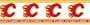 NHL Calgary Flames 5.25" Wallpaper Border