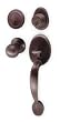 Battalion 1TPY4 Lockset, Oil Rubbed Bronze, Combo Entry