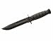 KA-BAR 2-1256 Short Ka-Bar Black, Leather Sheath, 5.25 in., Plain
