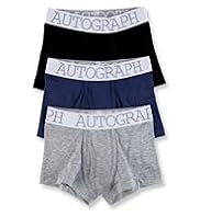 3 Pack Autograph Cotton Rich Classic Trunks