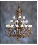 Kichler 2177SCK Chandelier 28 Lt Incandescent European Foyer Chain Hung