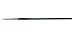 Charles Leonard Inc. Flat Brushes with Short Handle, # 2, 0.18 Inch, White Bristle, 1 Dozen (73102)