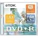 TDK DVD+R Disk DVD+R Rohling 4700MB 4xSp. JewelCase