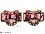 MLB WASHINGTON NATIONALS Official Jibbitz Crocs Shoe Charms NEW COMPLETE SET