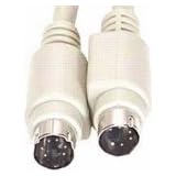5m PS/2 keyboard adapter cable (6 pin mini DIN Male to 6 pin mini DIN Male)