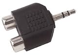 Produkt-Bild: Y Adapter 3,5mm Klinke Stecker auf 2x Cinch-Buchse