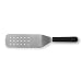 Modern Spatula: MIU France 14" Stainless Steel Commercial Peforated Turner Black