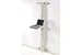 72"H Laptop Wall Mount Unit - Beige
