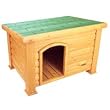 Precision Pet Outback Log Exterior Dog House, Medium, 45 1/2" x26 5/8" x 27 1/2"