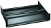 Middle Atlantic - Rack shelf - black - 3U