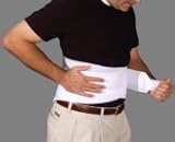 X-Large Back Brace With Ventilated Elastic / Lumbosacral Support / Abdomen Support