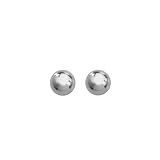 14k White Gold Children's 3mm Ball Earrings