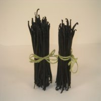 Organic Vanilla Beans, 1/3 Lb. Madagascar average count 30 to 35 stems