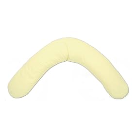 Theraline Extra Cover for Theraline The Original Maternity and Nursing Pillow (Design 84, Light Yellow Jersey)