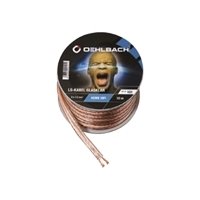 Oehlbach Lautsprecherkabel 2x1,50mm² transparent 20m Spool