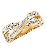 14kt. Gold, 1/4 ct.tw. Diamond Anniversary Band