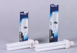 Philips Kompaktleuchtstofflampe PL-C 10W/840/2p