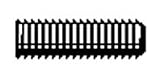 1/4-28 3' THR ROD 18-8 S/S Pkg Qty. / 1 Image